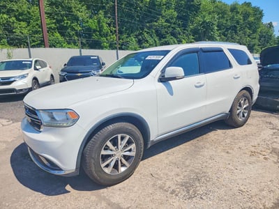 1C4RDHDG8GC****** 2016 Dodge Durango