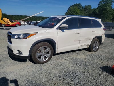 5TDYKRFH2GS****** 2016 Toyota Highlander