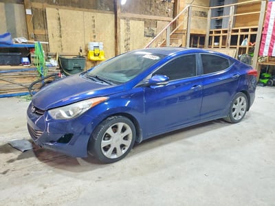 KMHDH4AE1DU****** 2013 Hyundai Elantra