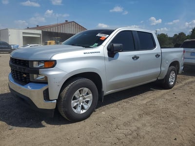 1GCPWAEF0MZ****** 2021 Chevrolet Silverado 1500