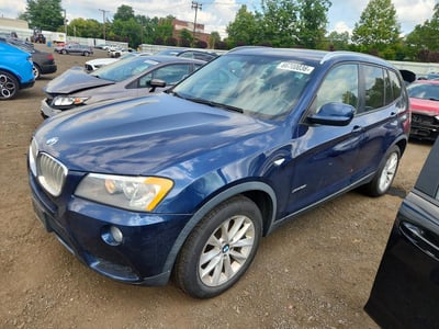 5UXWX9C57E0****** 2014 BMW X3