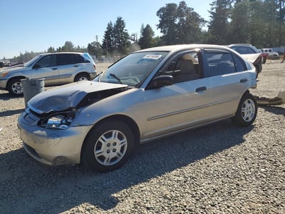 2HGES16531H****** 2001 Honda Civic