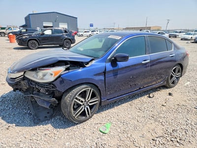 1HGCR2F57GA****** 2016 Honda Accord