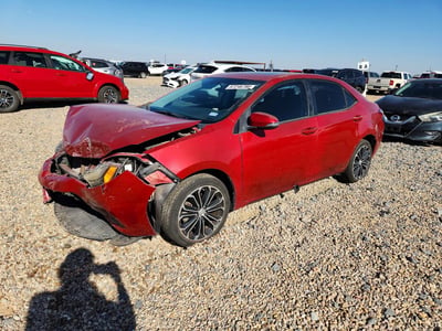 5YFBURHEXGP****** 2016 Toyota Corolla