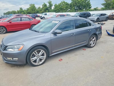 1VWBN7A32CC****** 2012 Volkswagen Passat