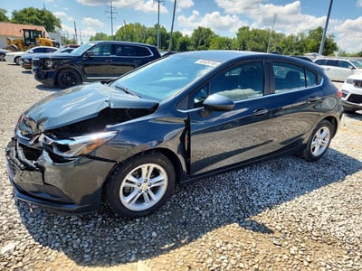 3G1BE6SM3JS****** 2018 Chevrolet Cruze