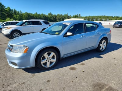 1C3CDZAB8DN****** 2013 Dodge Avenger