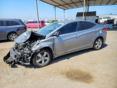 KMHDH4AEXDU****** 2013 Hyundai Elantra