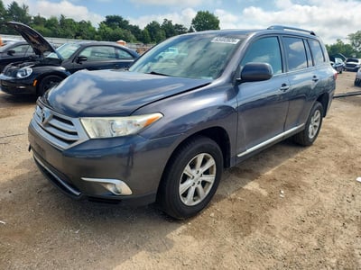 5TDBK3EH6CS****** 2012 Toyota Highlander