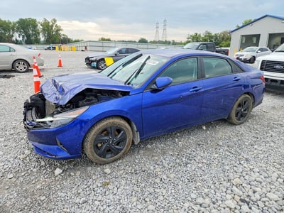 5NPLS4AG6NH****** 2022 Hyundai Elantra