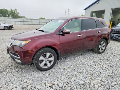 2HNYD2H33CH****** 2012 Acura MDX