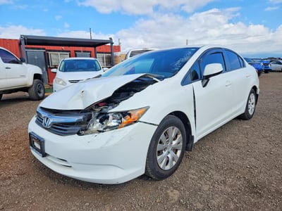 2HGFB2F58CH****** 2012 Honda Civic