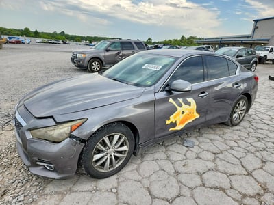 JN1BV7AR8EM****** 2014 Infiniti Q50