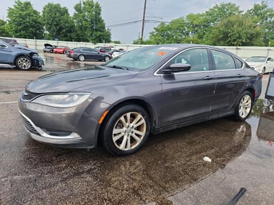 1C3CCCAB3GN****** 2016 Chrysler 200