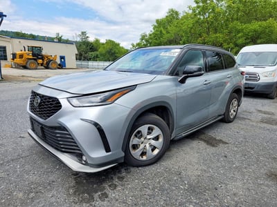 5TDJZRBH6MS****** 2021 Toyota Highlander