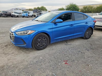 KMHD74LF6HU****** 2017 Hyundai Elantra