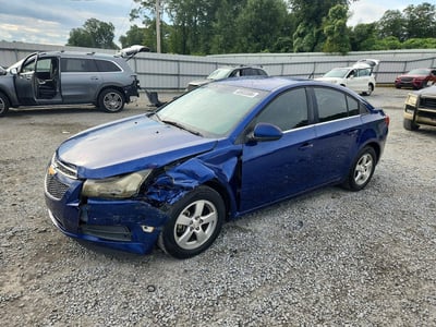1G1PF5SC0C7****** 2012 Chevrolet Cruze
