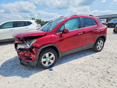 3GNCJPSBXJL****** 2018 Chevrolet Trax