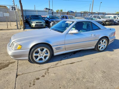 WDBFA68F72F****** 2002 Mercedes-Benz SL-Class