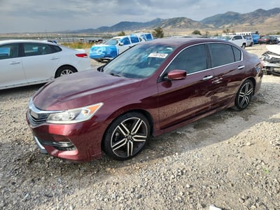 1HGCR2F5XGA****** 2016 Honda Accord