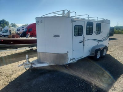 1DVEH1826YK****** 2000 Kiefer Horse Trailer