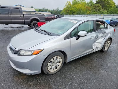 2HGFB2F56CH****** 2012 Honda Civic
