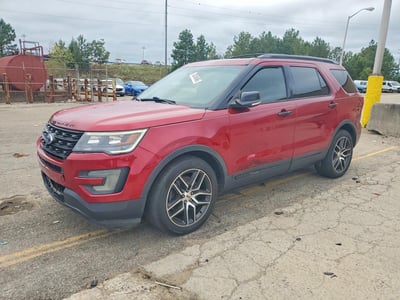 1FM5K8GT2HG****** 2017 Ford Explorer