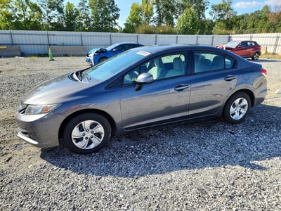 2HGFB2F51DH****** 2013 Honda Civic