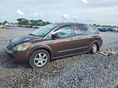 5N1BV28U27N****** 2007 Nissan Quest