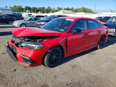 2HGFE2F57NH****** 2022 Honda Civic