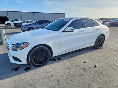 WDDWF4KB1JR****** Salvage and Wrecked 2018 Mercedes-Benz C-Class in Orlando North