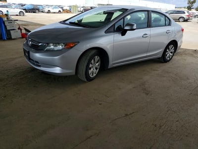 2HGFB2F58CH****** 2012 Honda Civic