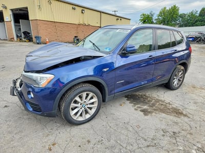 5UXWX9C39H0****** 2017 BMW X3
