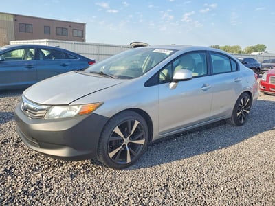 2HGFB2F83CH****** 2012 Honda Civic