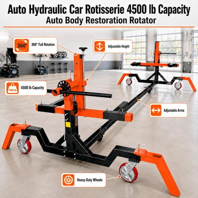 38913*** 2027 Others Car Rotisserie + Engine Crane