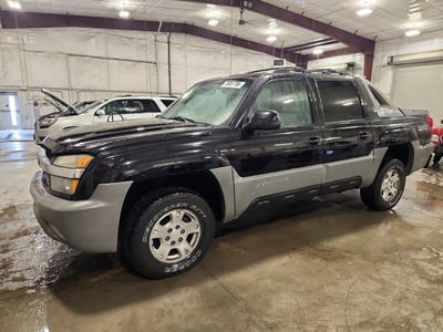 3GNEK13T12G****** 2002 Chevrolet Avalanche