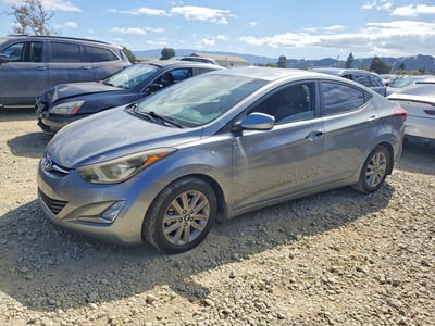 KMHDH4AE7GU****** 2016 Hyundai Elantra