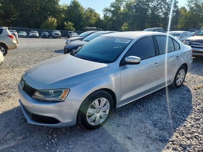 3VWDP7AJ3CM****** 2012 Volkswagen Jetta