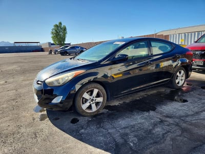 KMHDH4AEXDU****** 2013 Hyundai Elantra