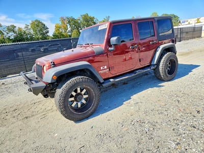 1J4GB39187L****** 2007 Jeep Wrangler