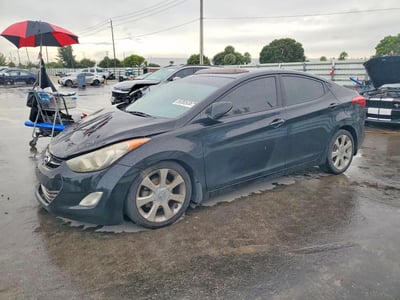 KMHDH4AE3DU****** 2013 Hyundai Elantra