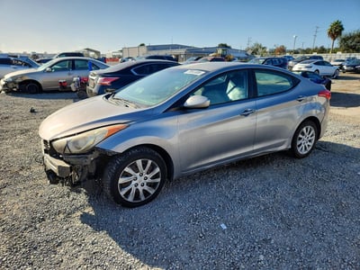 KMHDH4AE5CU****** 2012 Hyundai Elantra