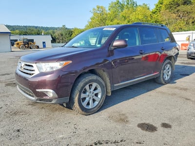 5TDBK3EH6CS****** 2012 Toyota Highlander