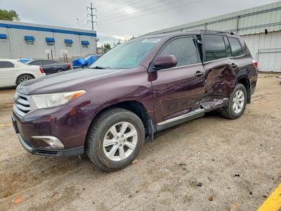 5TDZK3EH6CS****** 2012 Toyota Highlander