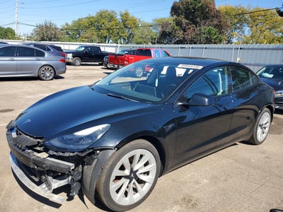 5YJ3E1EB7NF****** 2022 Tesla Model 3