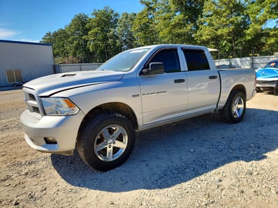 1C6RD7KT6CS****** 2012 RAM 1500