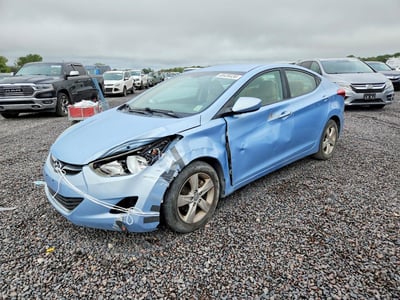 KMHDH4AE7CU****** 2012 Hyundai Elantra