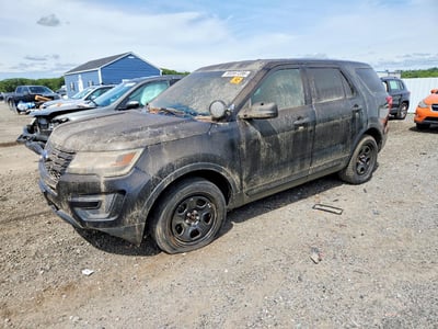1FM5K8AR1HG****** 2017 Ford Explorer Police Interceptor
