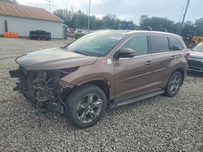 5TDDGRFH8HS****** 2017 Toyota Highlander Hybrid