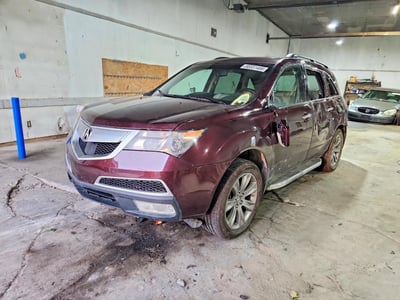 2HNYD2H7XAH****** 2010 Acura MDX